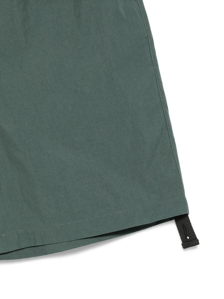 Shorts con coulisse verde scuro 
