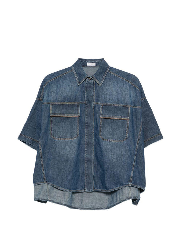 Camicia con tasche 