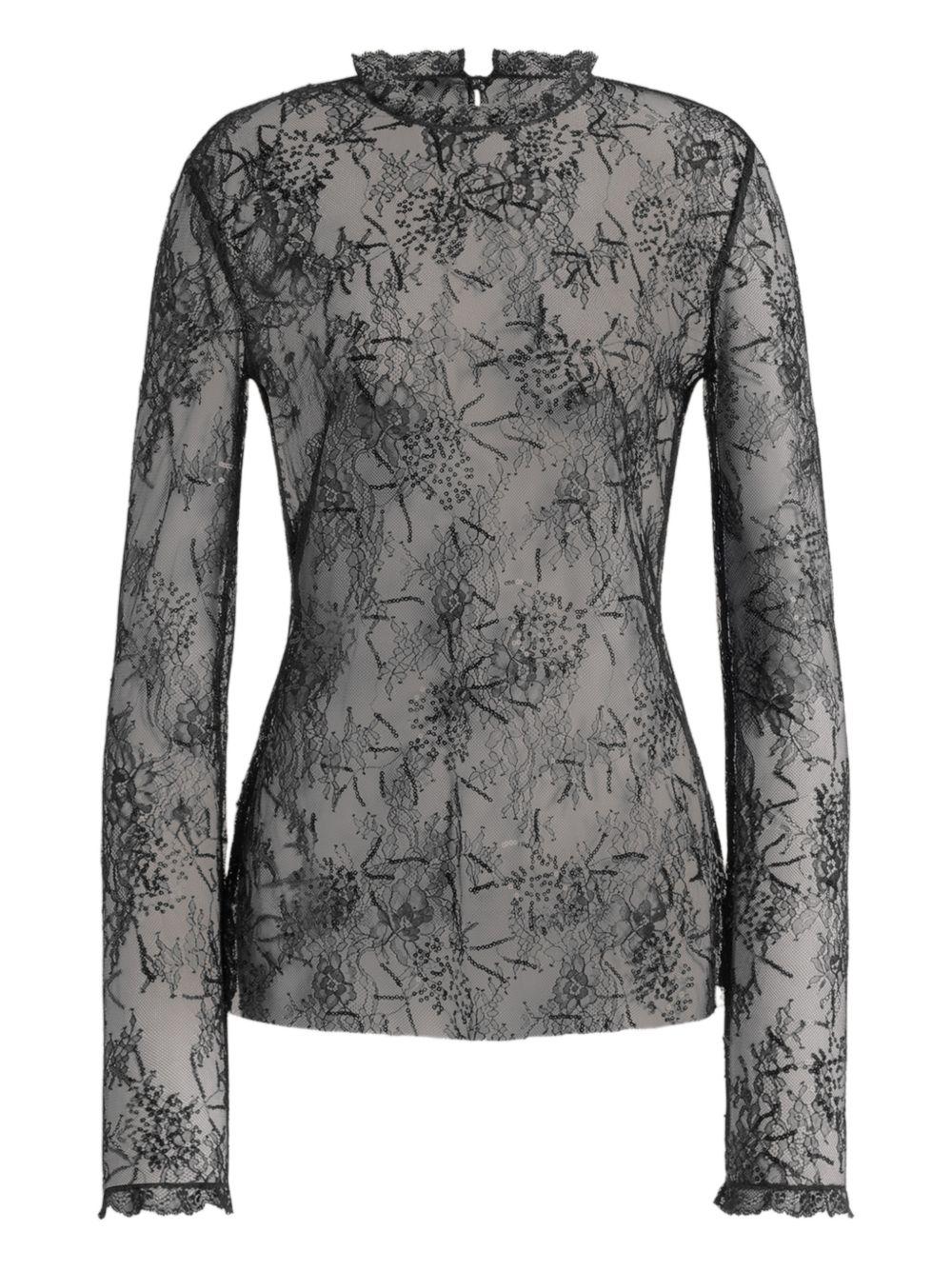 Blusa con paillettes 