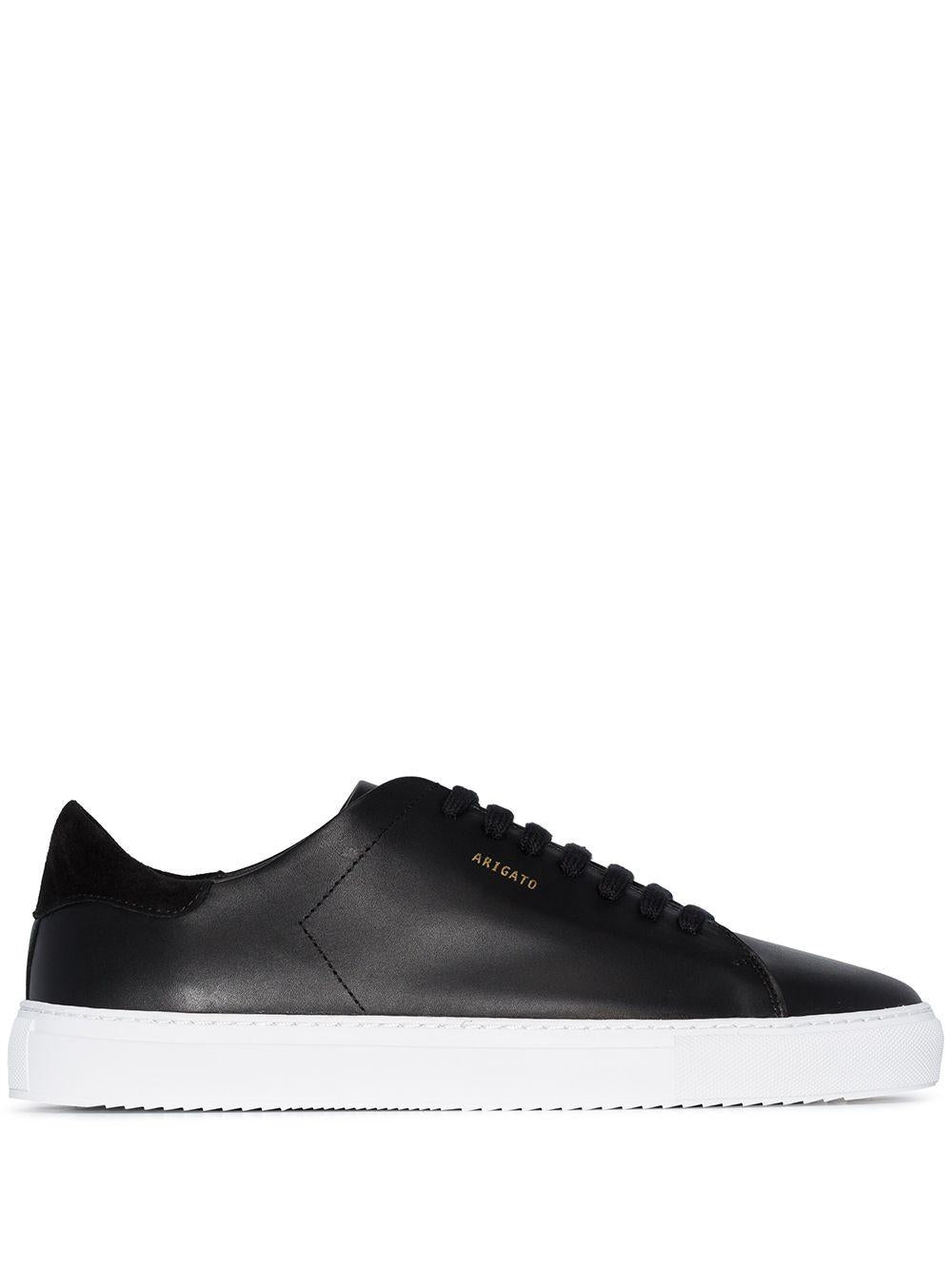 Sneakers con lacci nere 