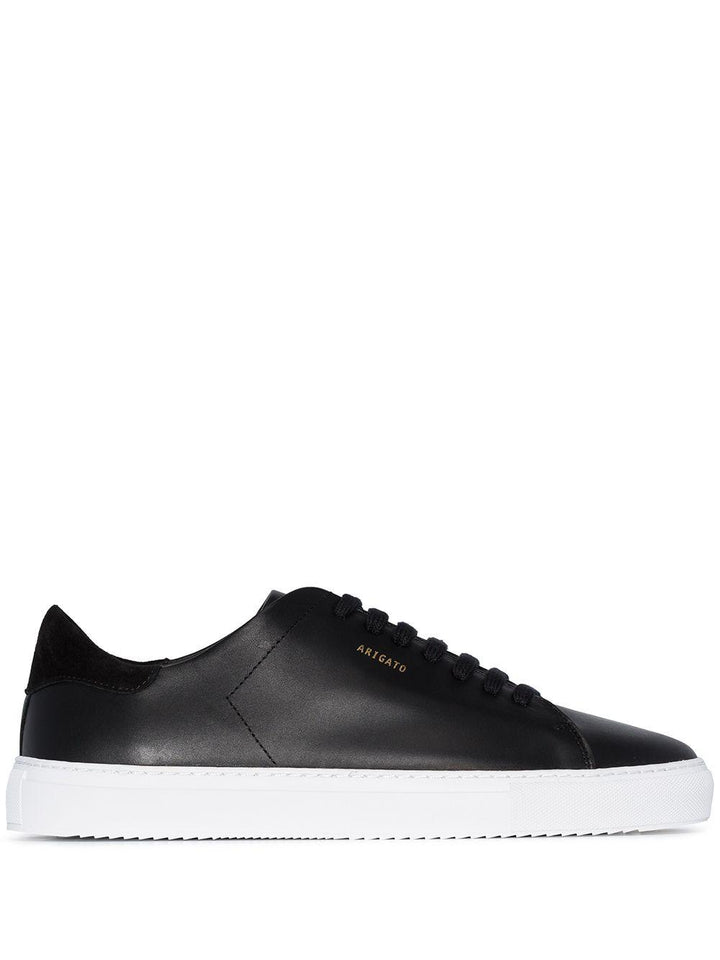 Sneakers con lacci nere 