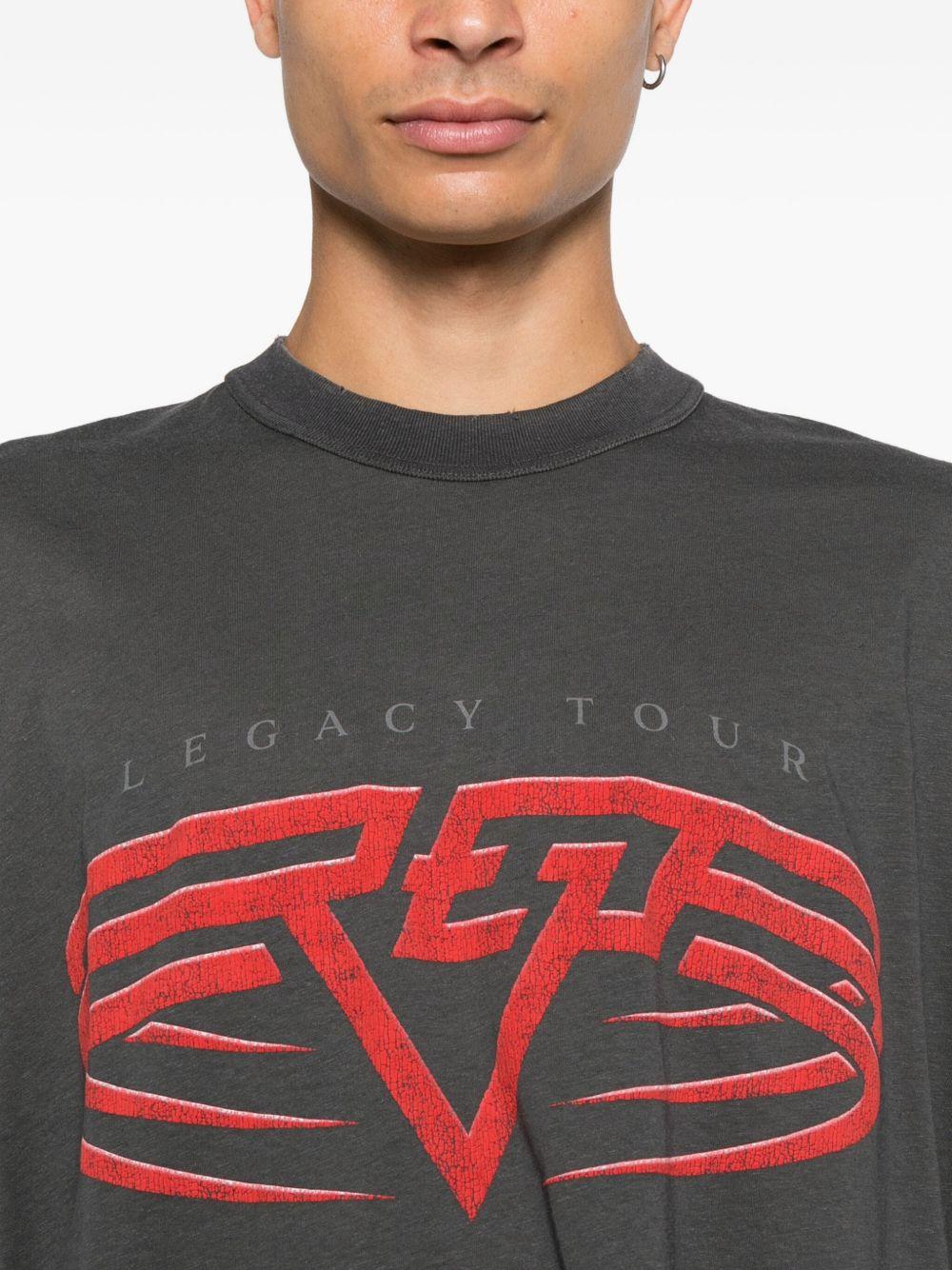 T-shirt con logo grigia 