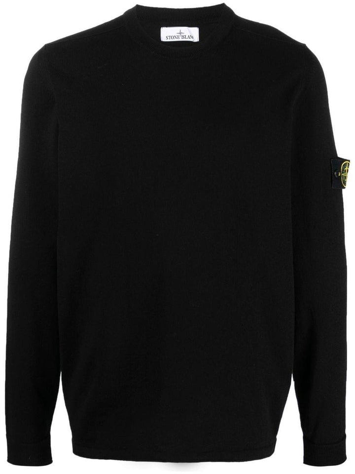 Maglione girocollo nero 