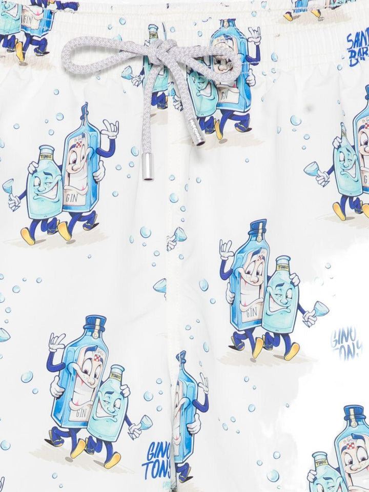 Costume da bagno bianco 