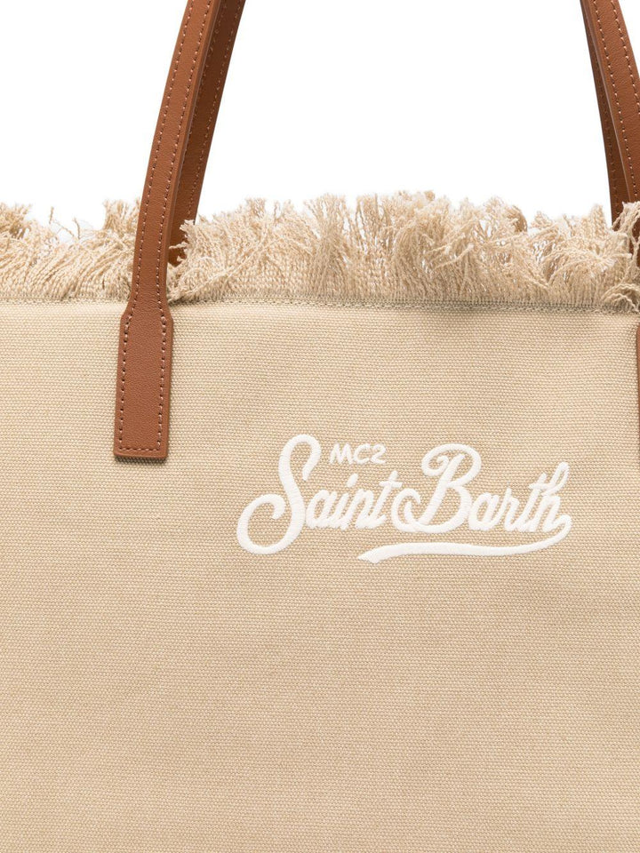 Borsa tote City con frange 