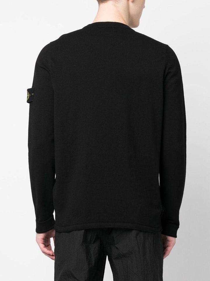 Maglione girocollo nero 
