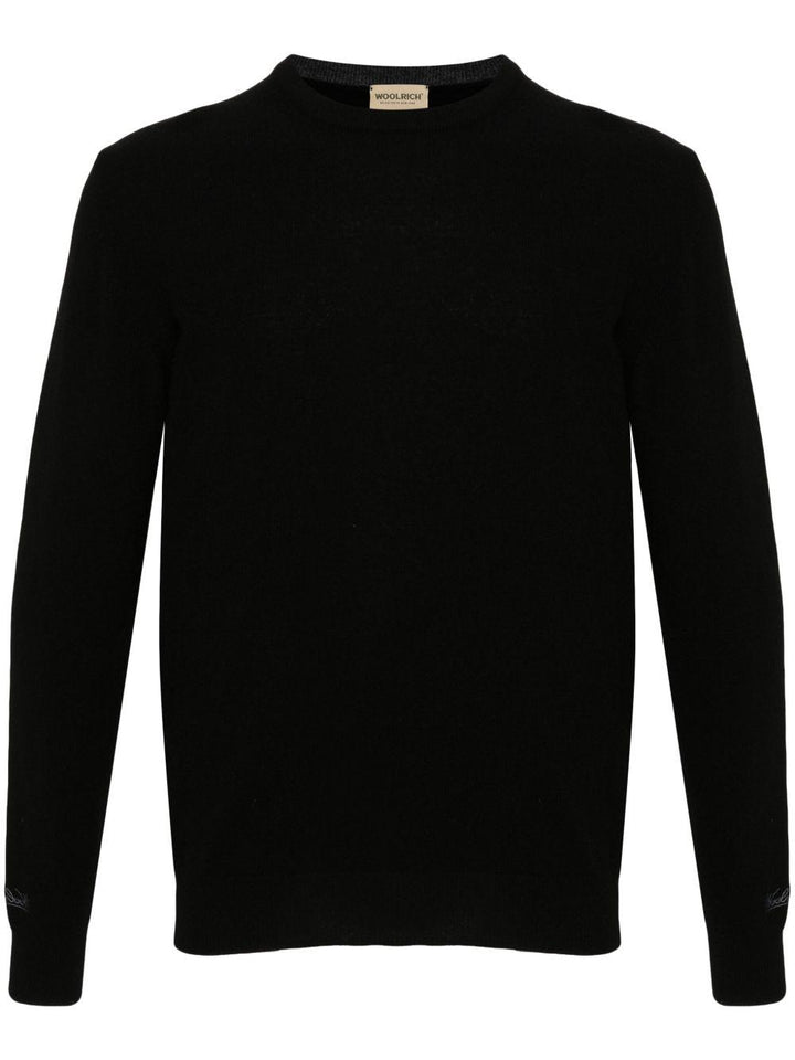 Maglione girocollo nero 
