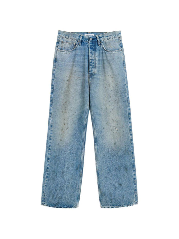 Jeans paint worn 