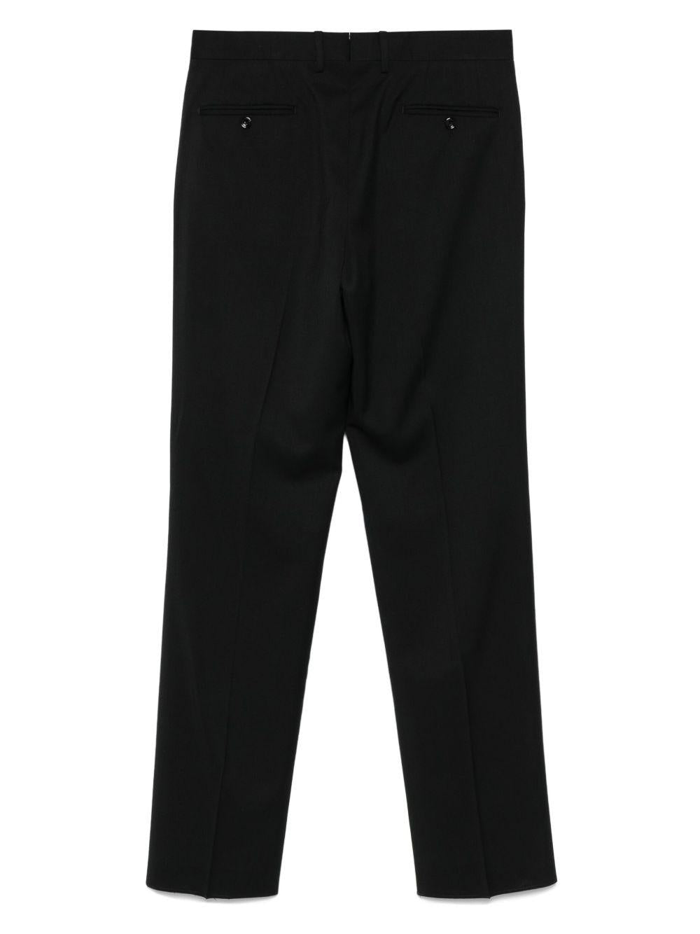 Pantaloni neri dritti 