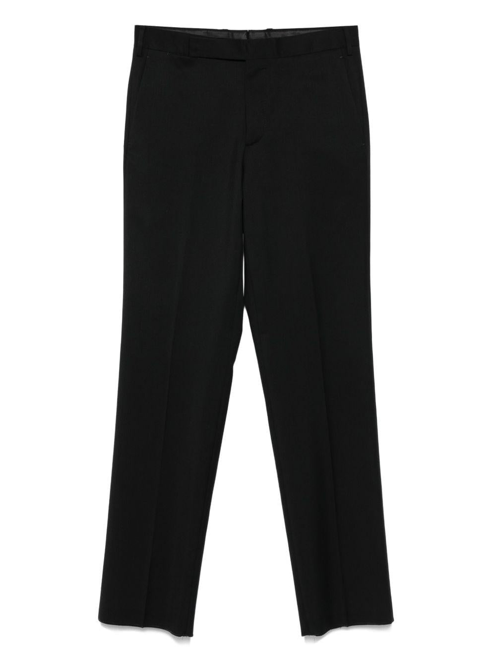 Pantaloni neri dritti 