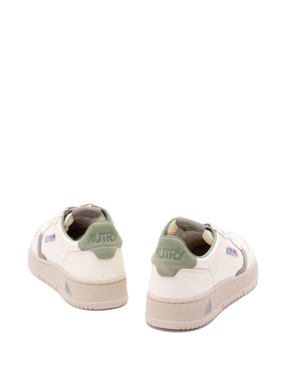 Sneakers Medalist Pelle olive/white 