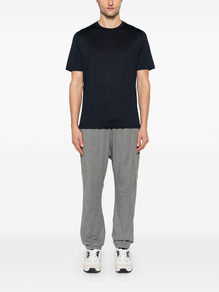 T-shirt girocollo blu navy 