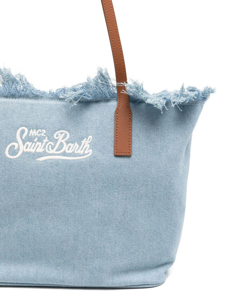 Borsa tote City con frange 