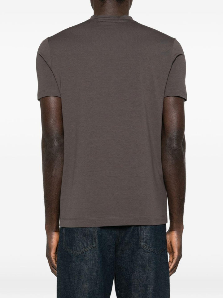 T-shirt marrone 