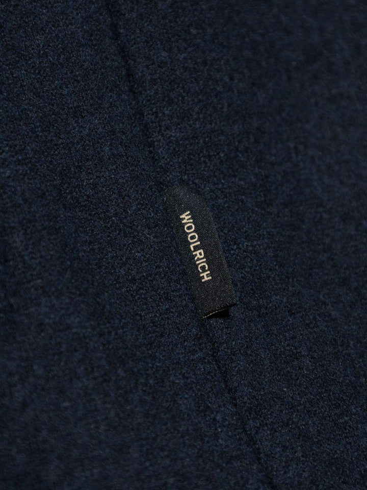Giacca con cappuccio blu navy 