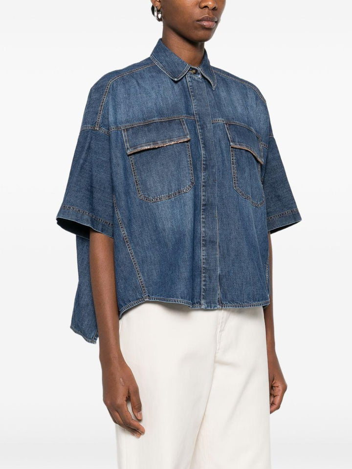 Camicia con tasche 