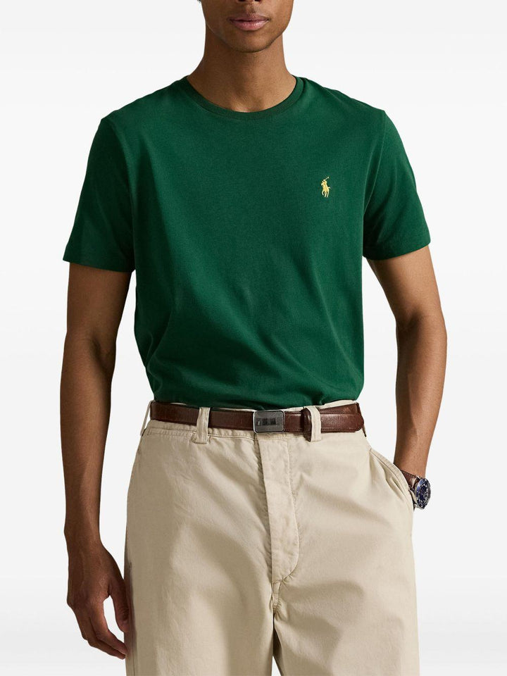 T-shirt forest in cotone con logo 