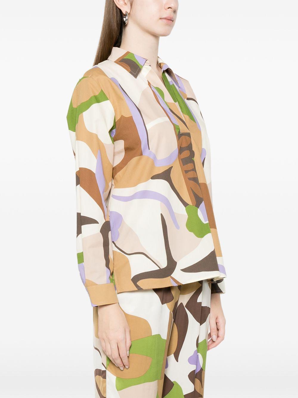 Camicia con stampa 