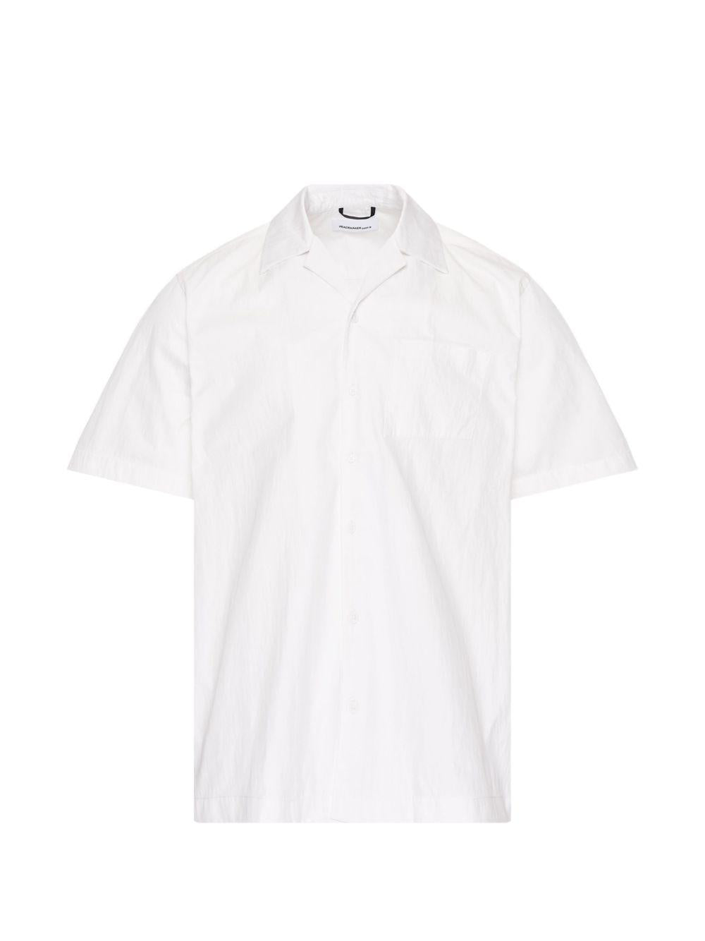 Camicia bianca in cotone 