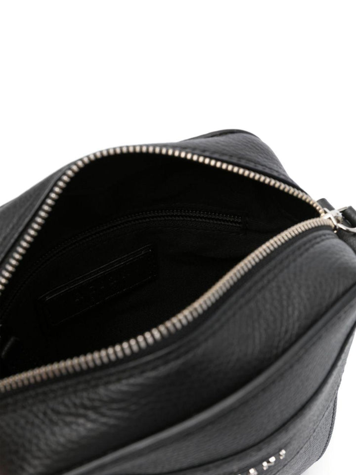 Borsa messenger Micron mini nera 