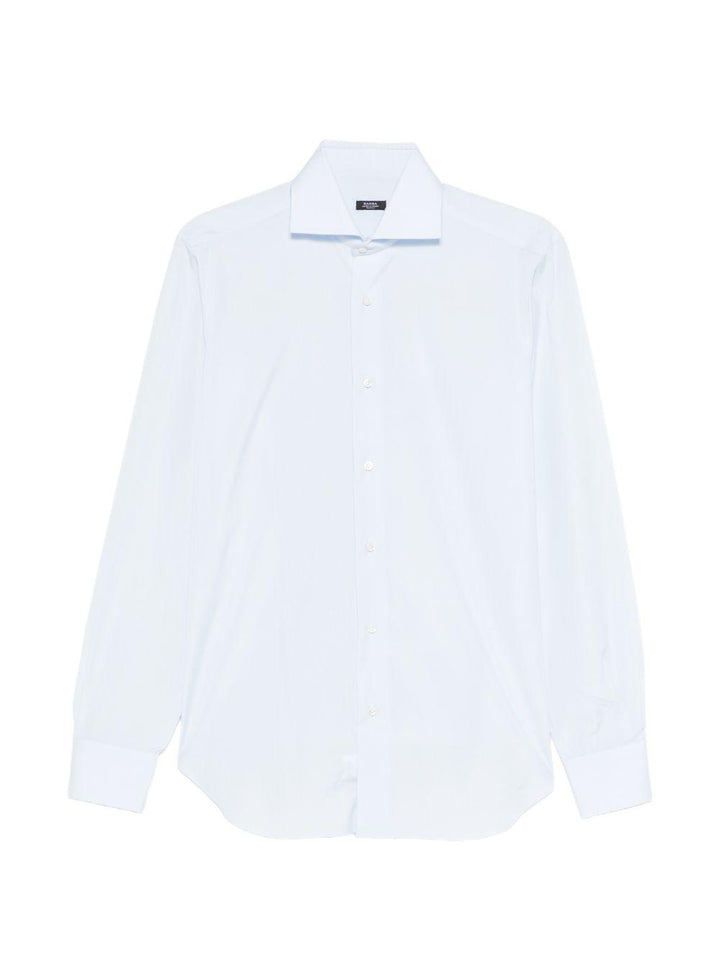 Camicia celeste in cotone 