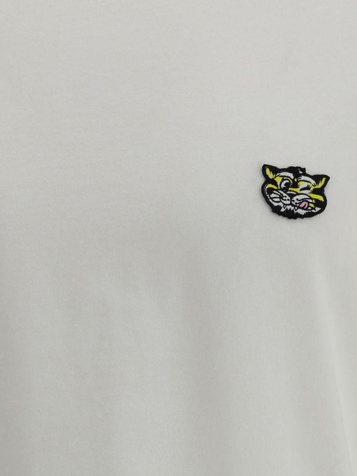T-shirt Wild Tiger bianco 