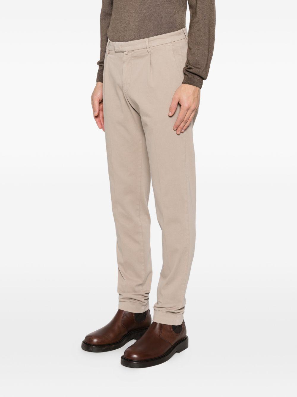 Pantaloni plissé beige 