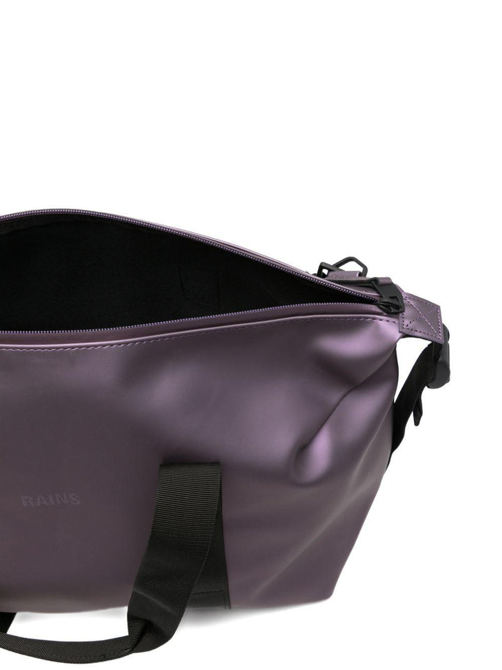 Borsa messenger con logo embossato body 