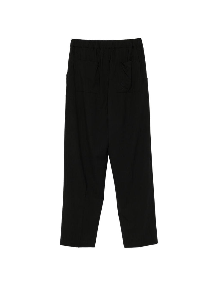 Pantaloni a vita elasticizzata neri 