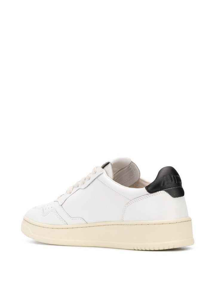 Sneakers Medalist low in pelle white/black 