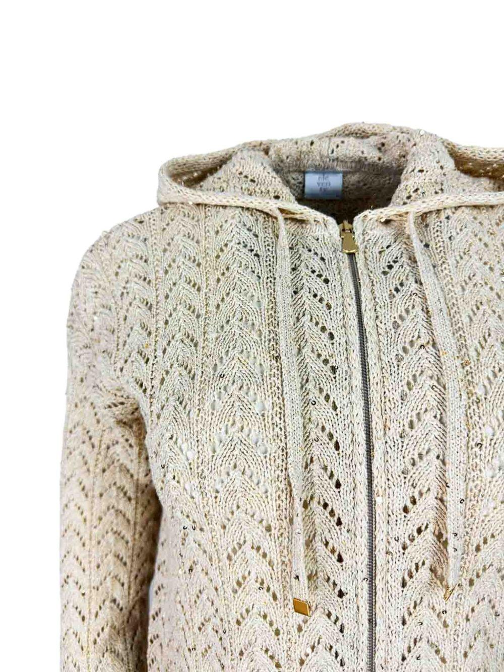 Cardigan a trecce 