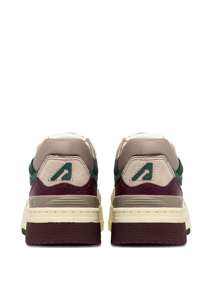 Sneakers bianche in pelle 