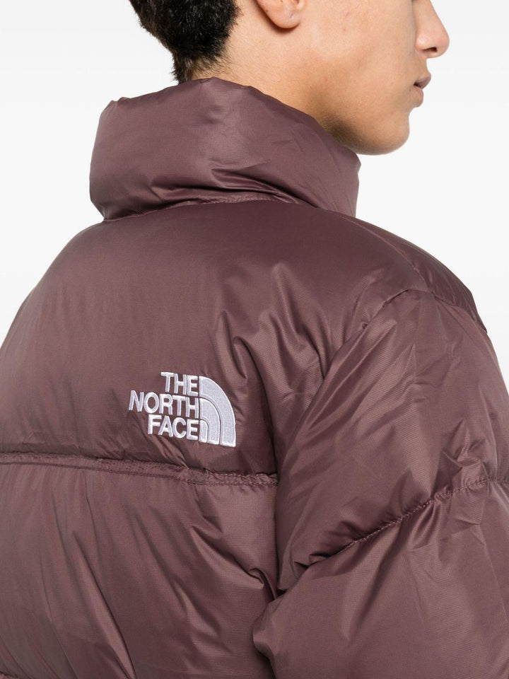 Piumino Nuptse marrone 