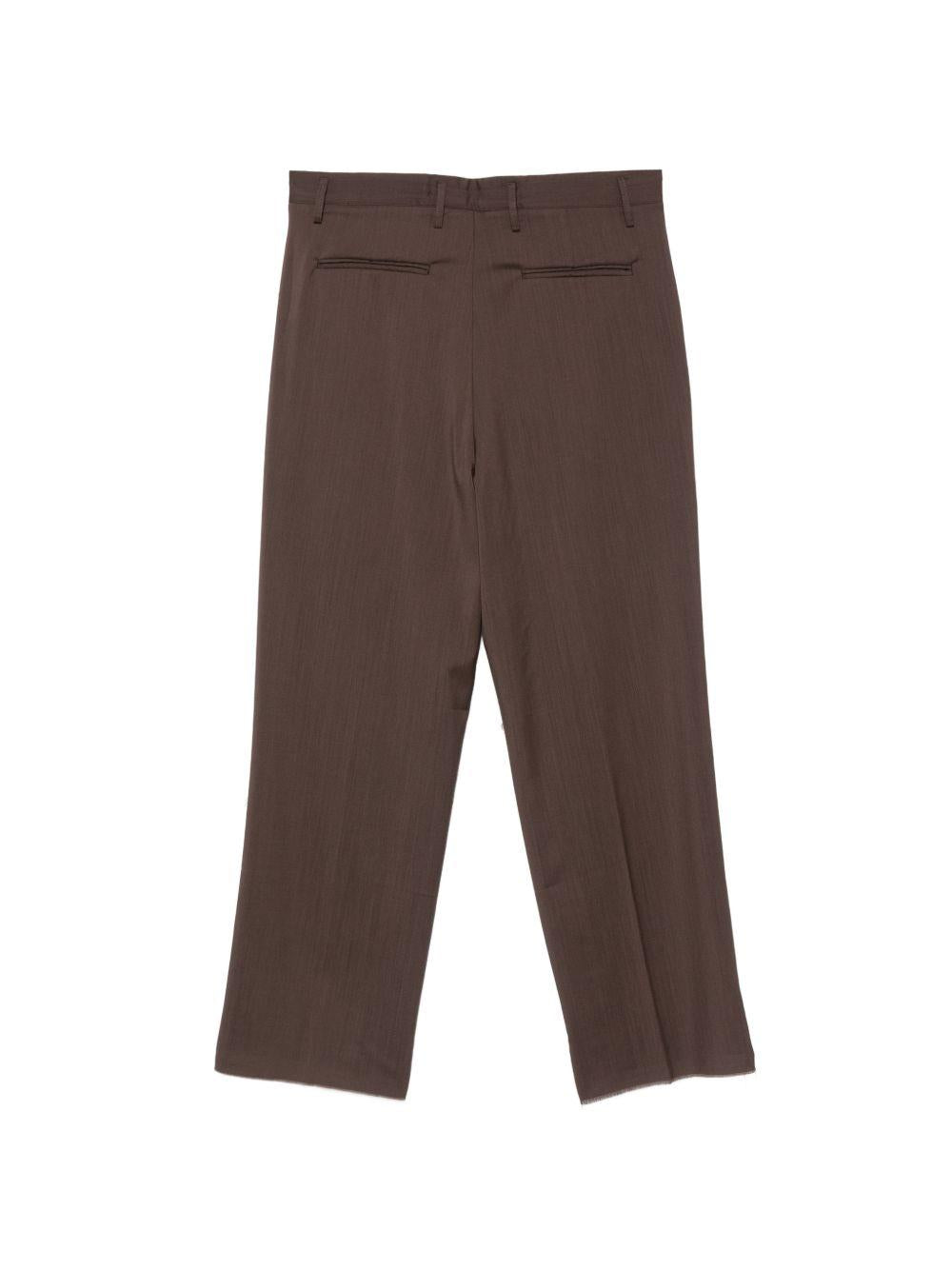 Pantaloni sartoriali marrone 