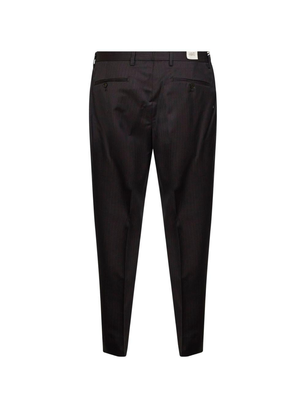 Pantaloni Portobello dritti testa di moro 