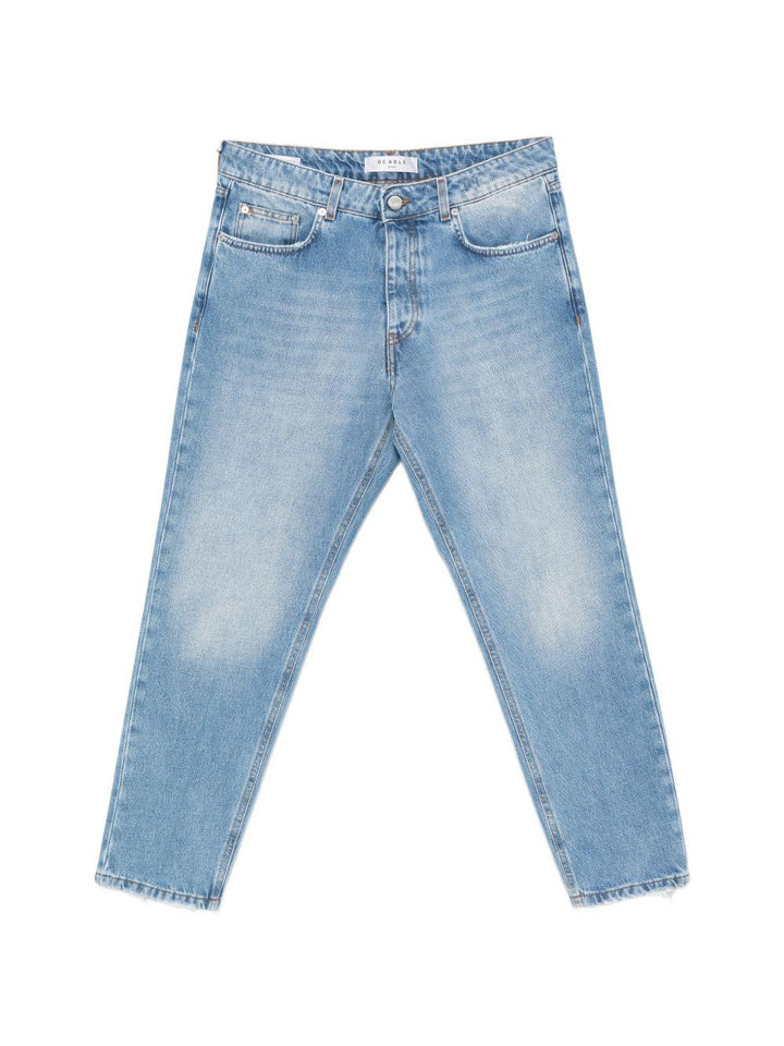 Jeans denim chiaro dritti 