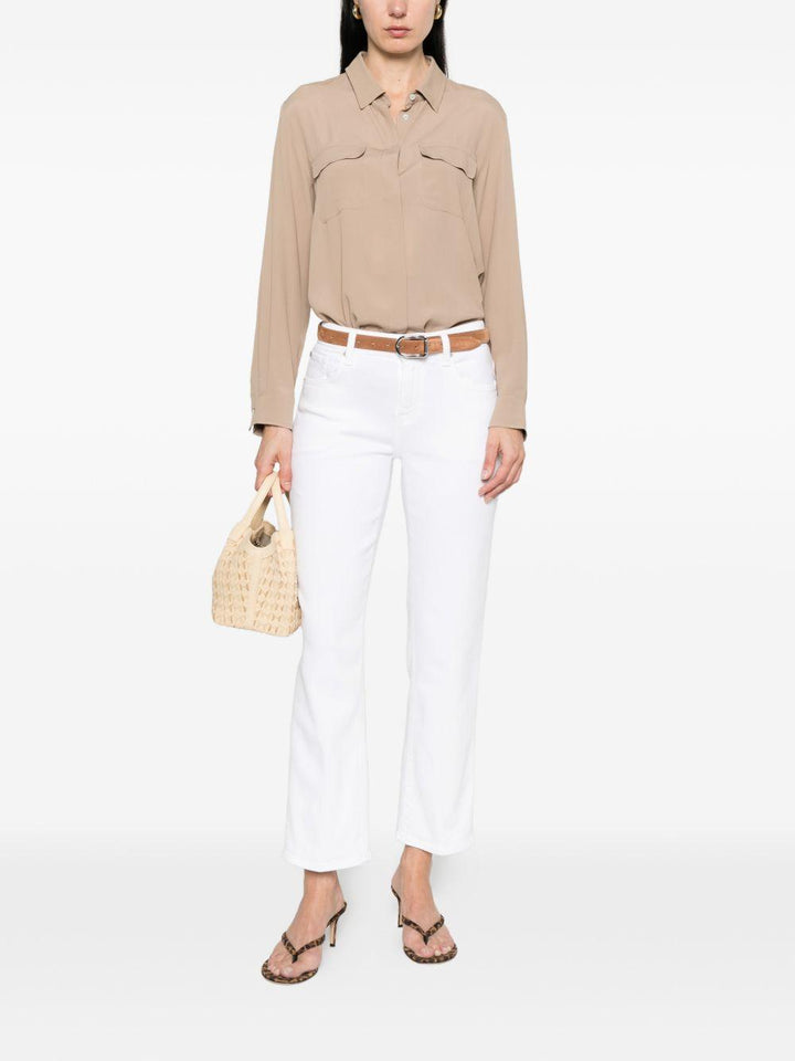 Camicia Febe con colletto e taschino 