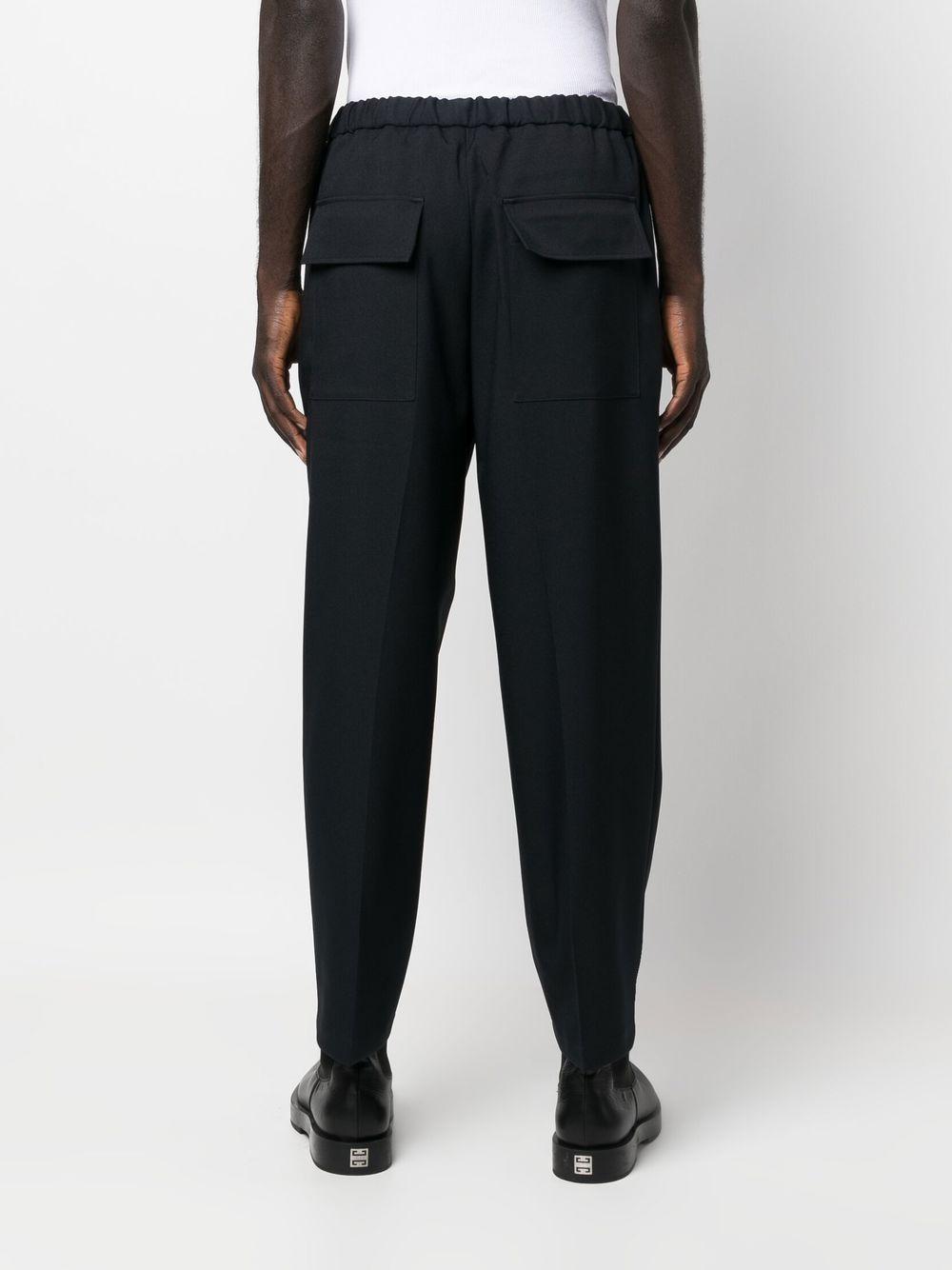 Pantalone blu crop 