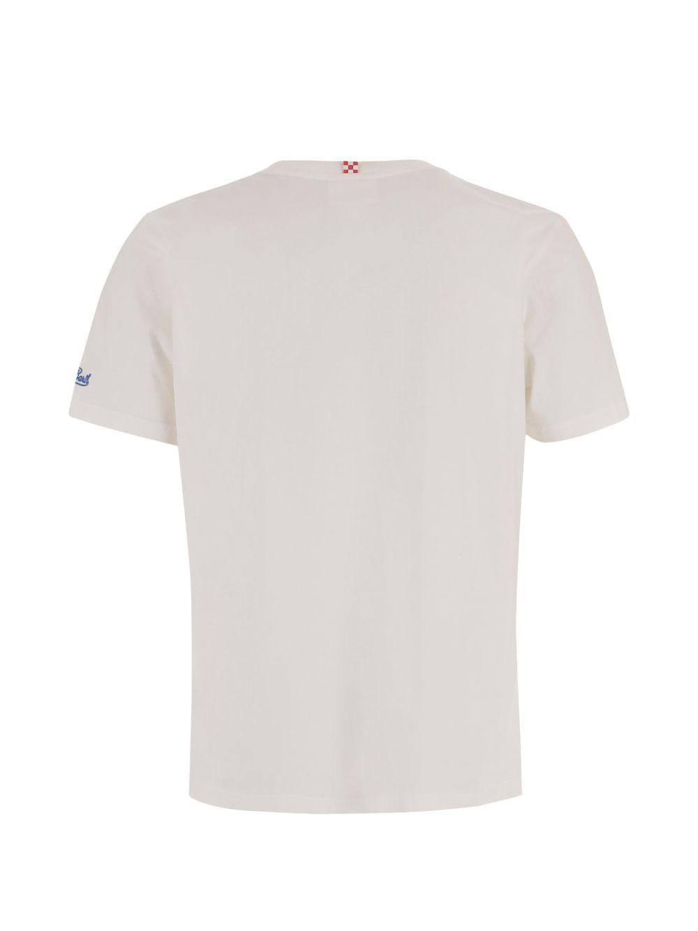 T-shirt bianca con stampa grafica 