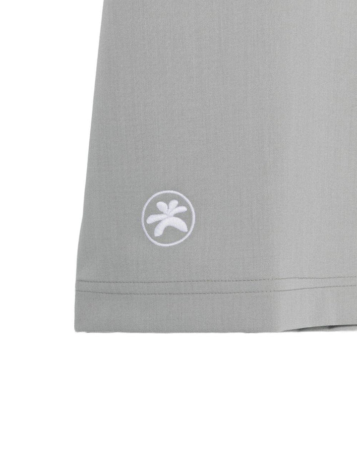 Camicia grigio chiaro con taschino 