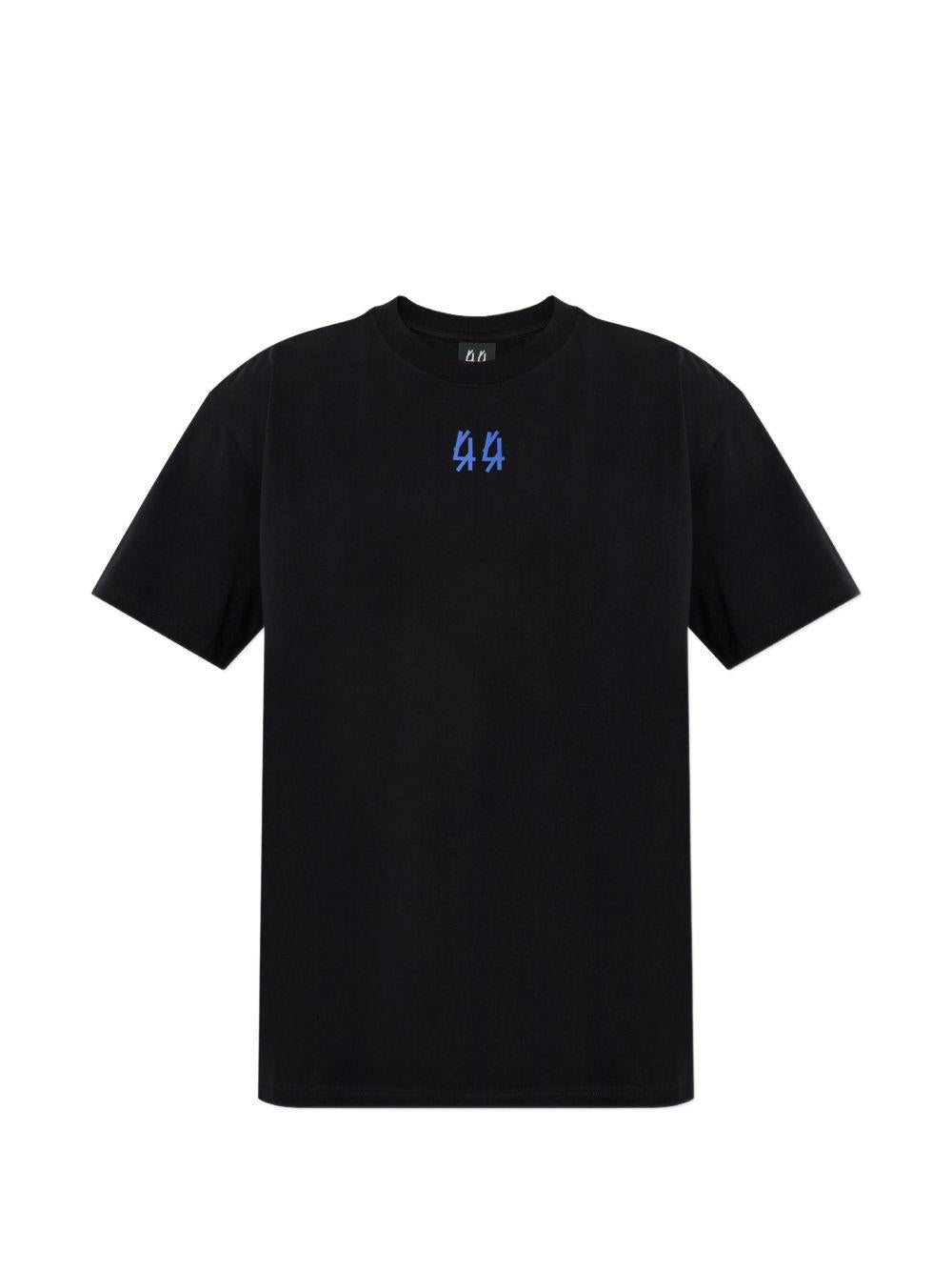 T-shirt stampata nera 