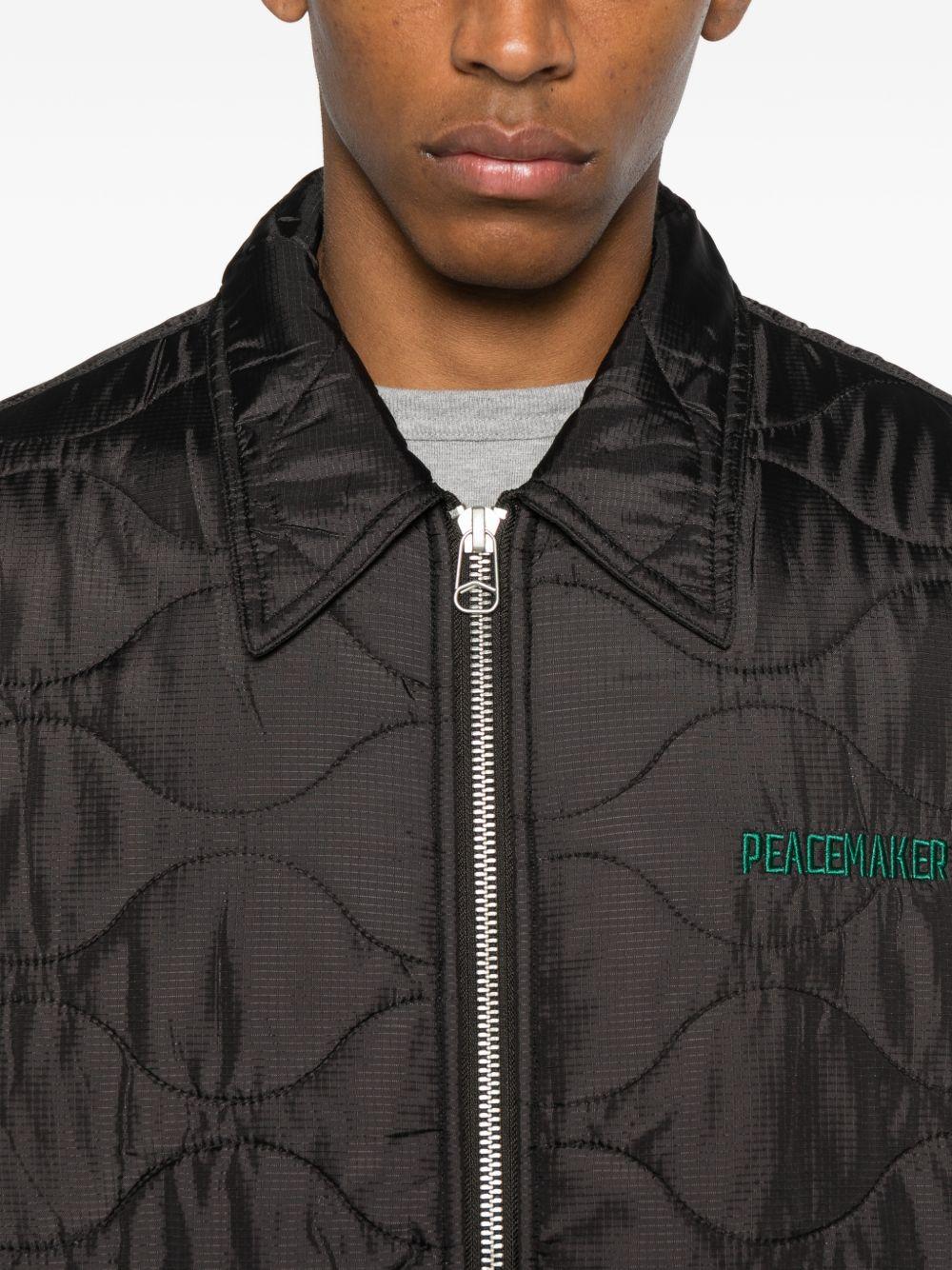Giacca con zip nero 