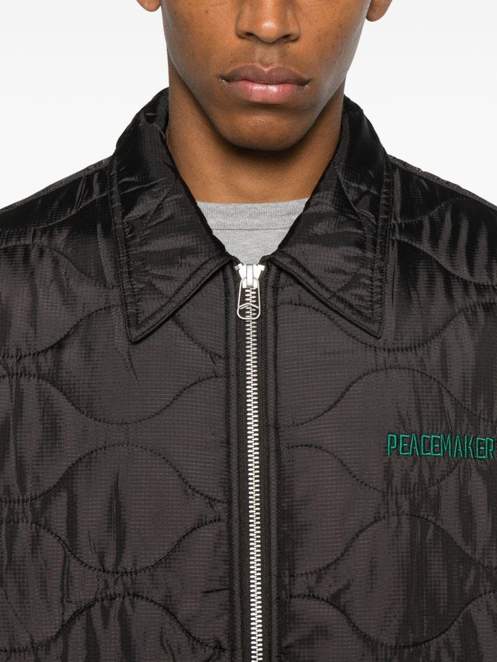 Giacca con zip nero 