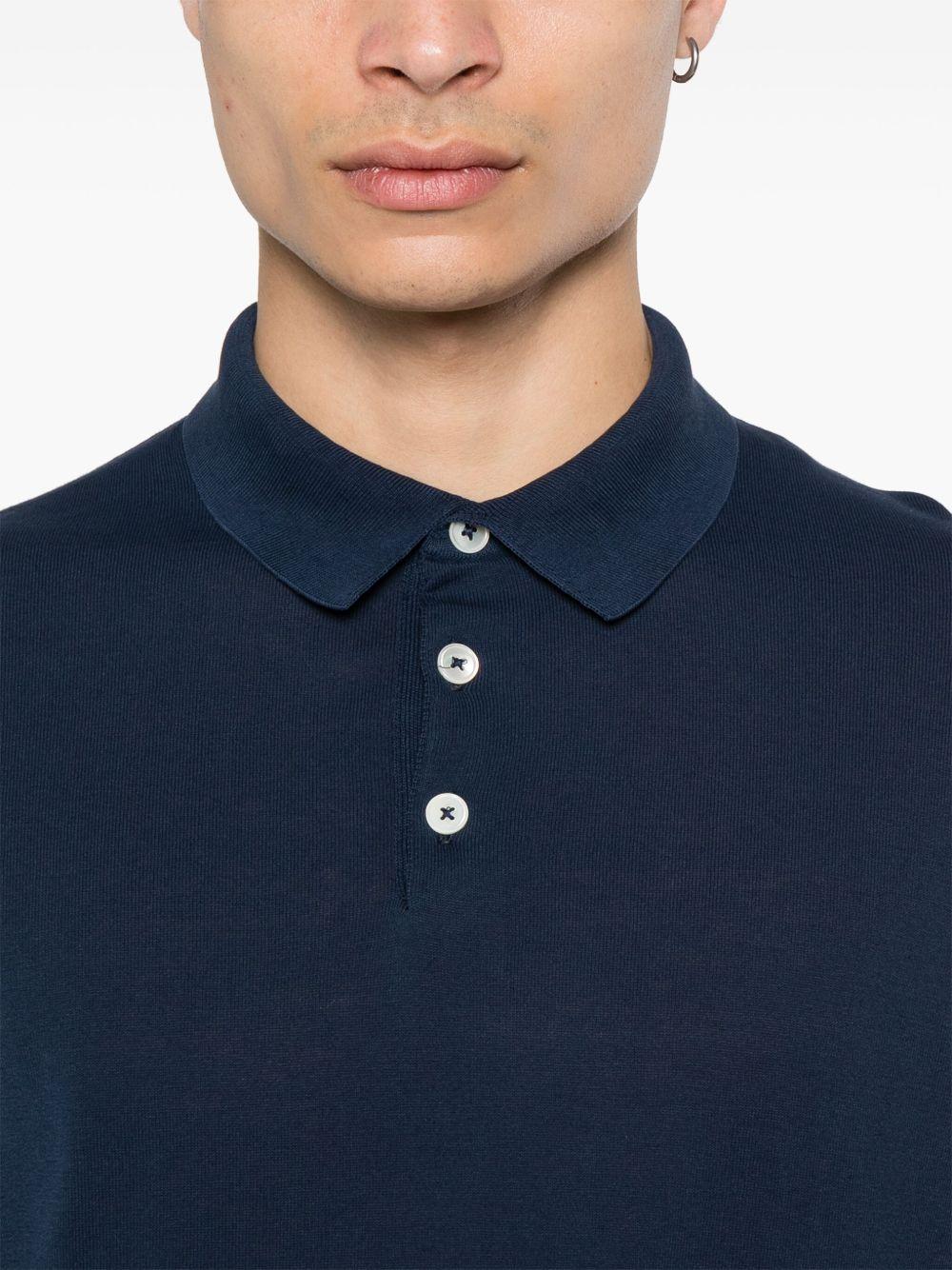 Polo blu 