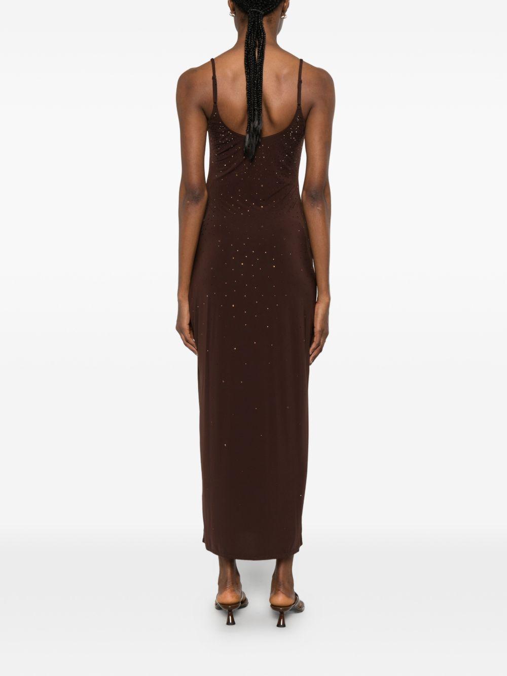 Abito con strass 