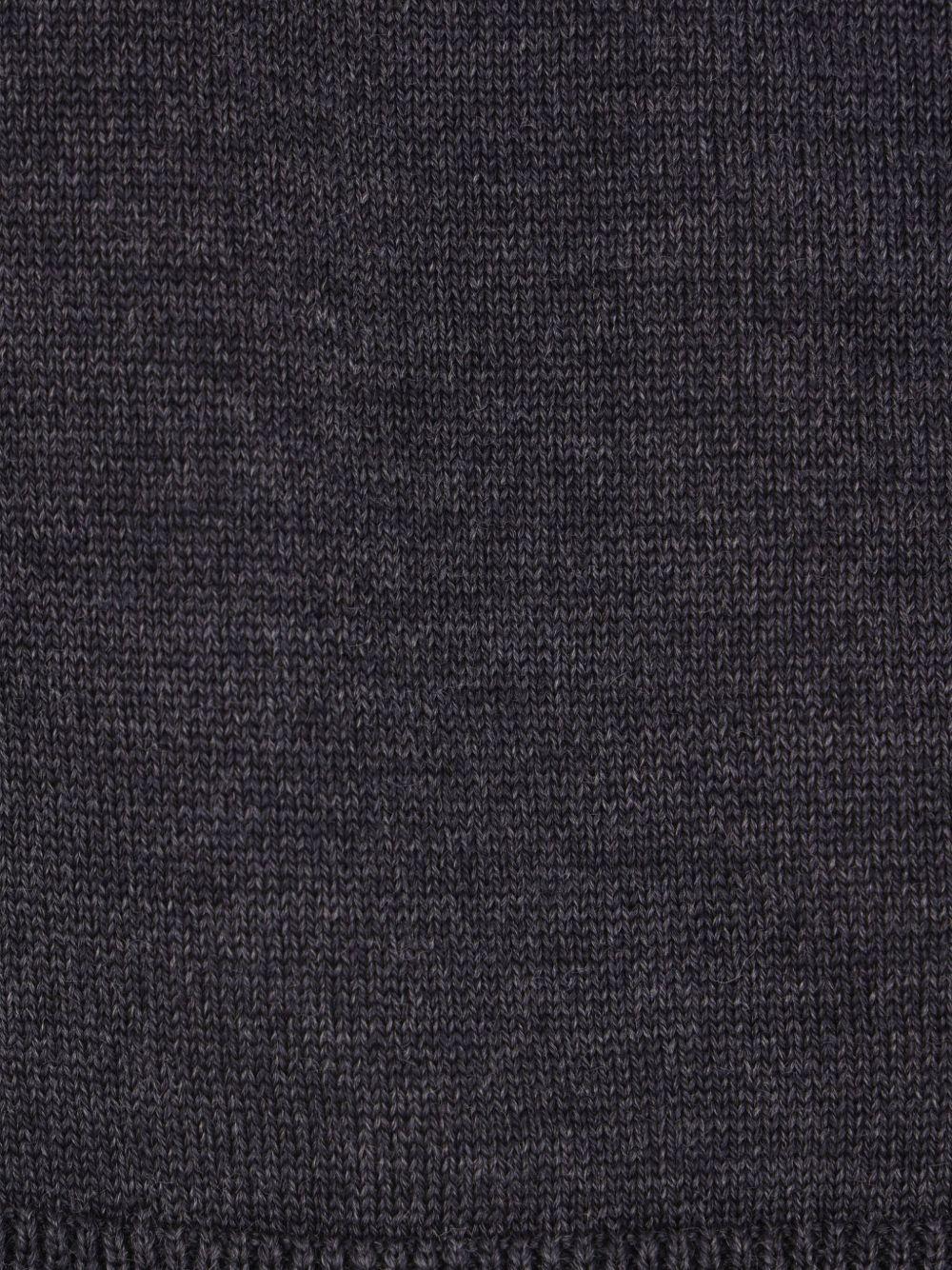 Cardigan con bottoni antracite 