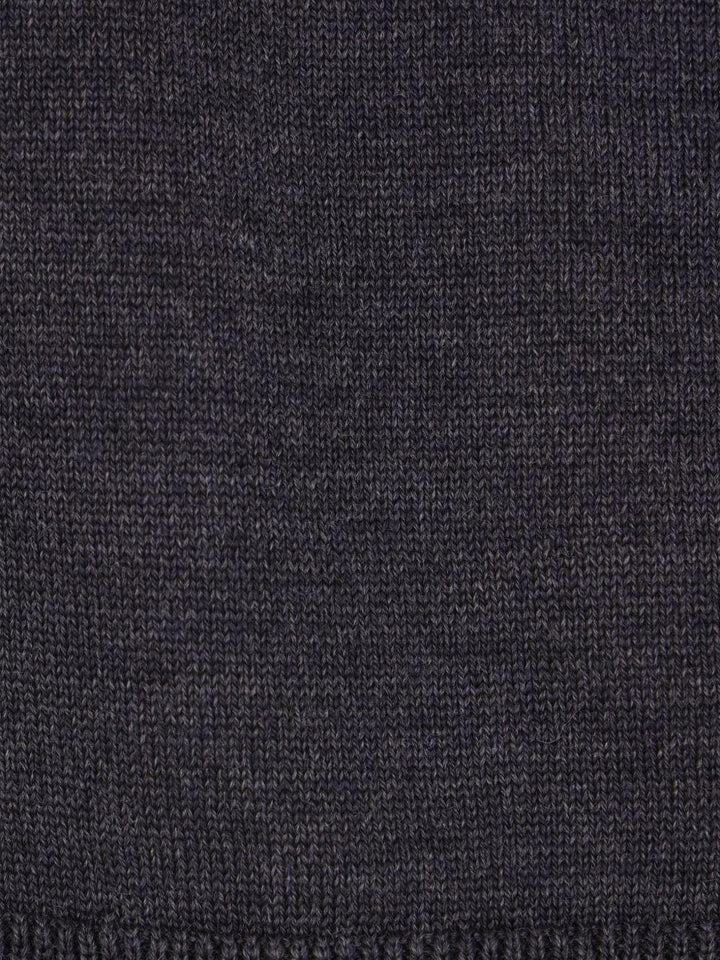 Cardigan con bottoni antracite 
