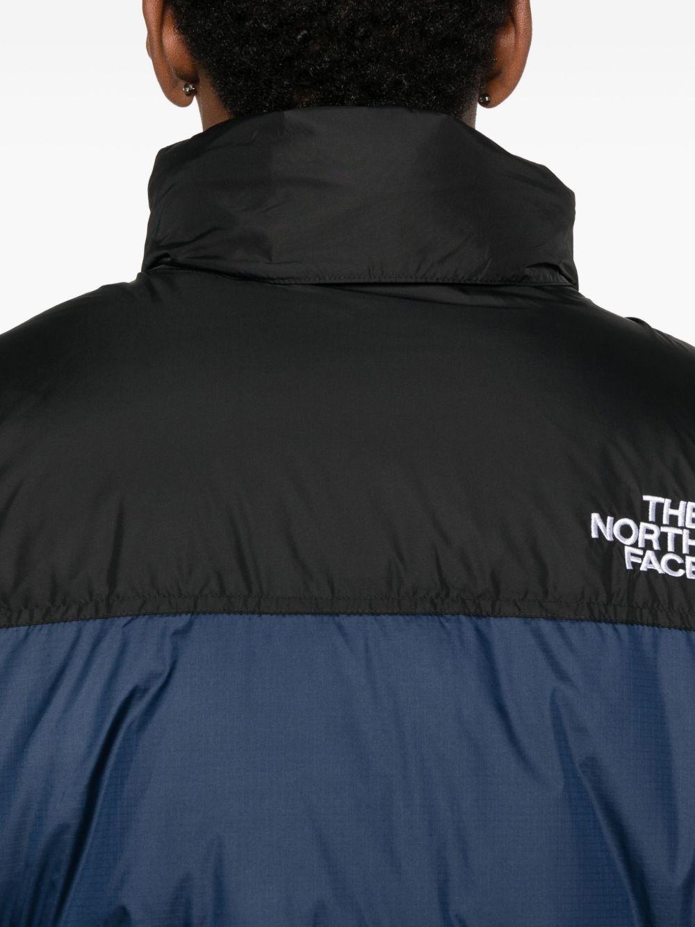 Piumino Retro Nuptse 1996 blu 