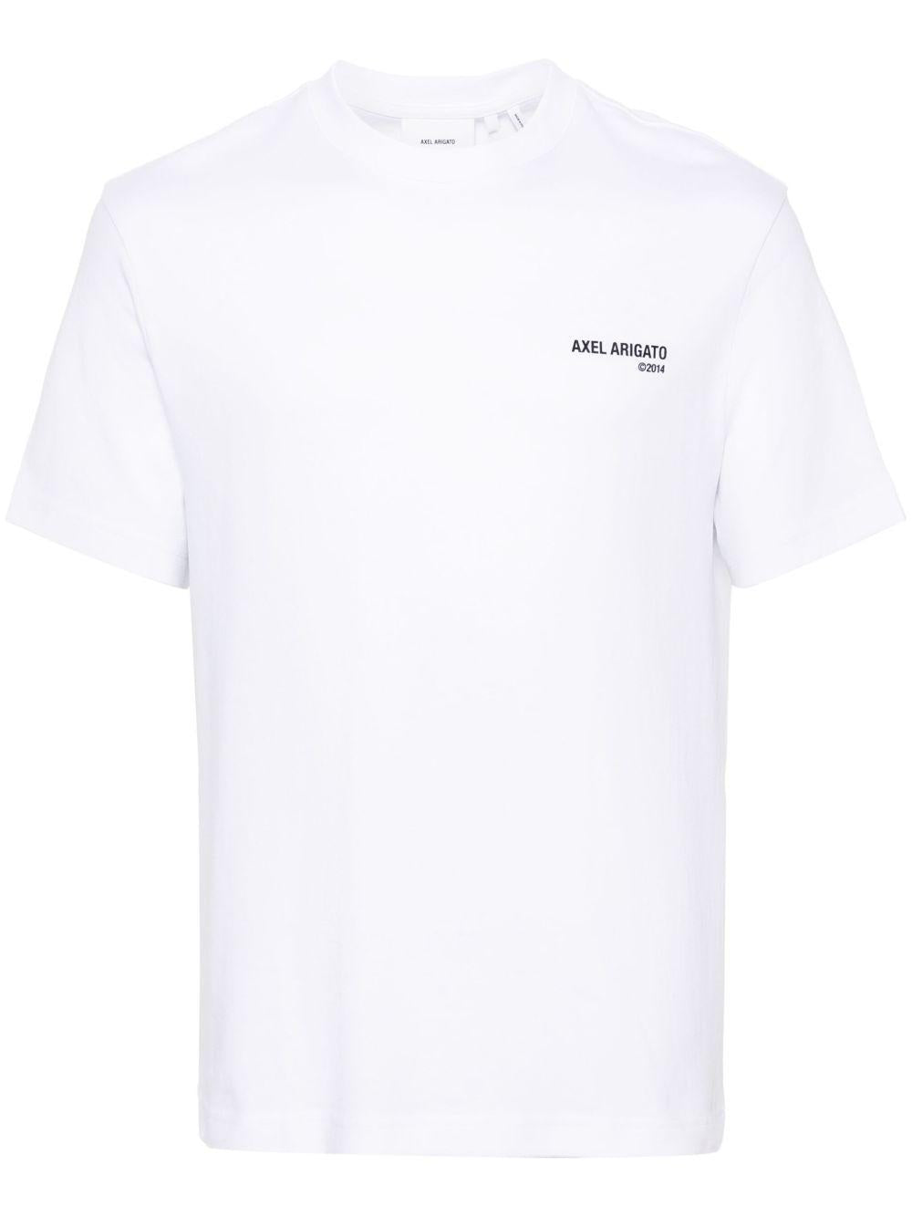T-shirt bianca con stampa 