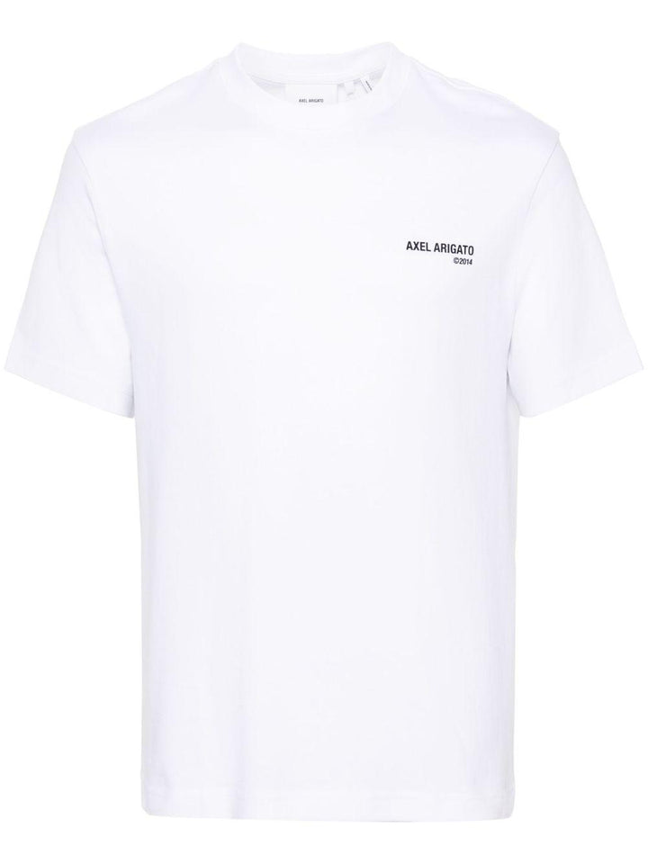 T-shirt bianca con stampa 